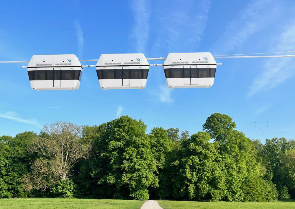 uSky Transport - Visualization of optimized passenger flow with minimal disruption to the ecosystem